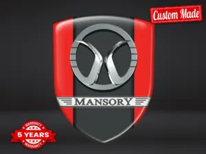 Mansory Badges Automobile Pro Max Durable Design Stylé
